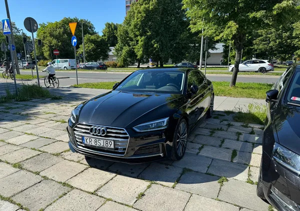 audi Audi A5 cena 160000 przebieg: 76450, rok produkcji 2019 z Kraków